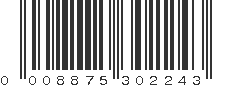 UPC 008875302243