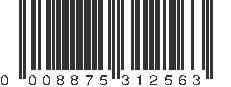 UPC 008875312563