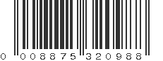 UPC 008875320988