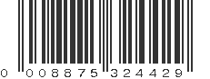 UPC 008875324429