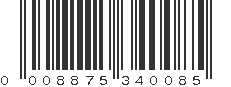 UPC 008875340085