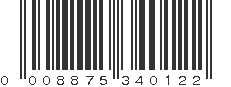 UPC 008875340122