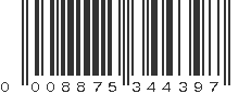 UPC 008875344397