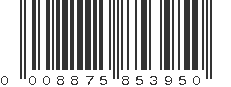 UPC 008875853950