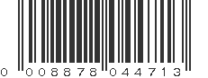 UPC 008878044713