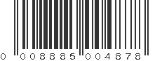 UPC 008885004878