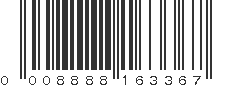 UPC 008888163367