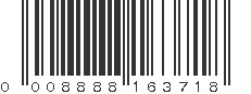 UPC 008888163718