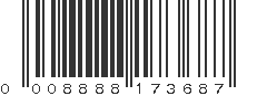 UPC 008888173687