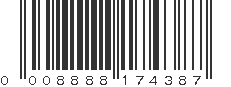 UPC 008888174387