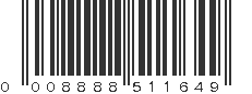 UPC 008888511649