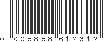 UPC 008888612612