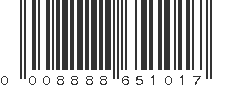 UPC 008888651017