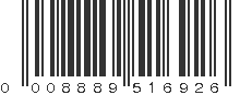 UPC 008889516926