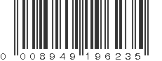 UPC 008949196235