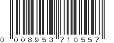 UPC 008953710557