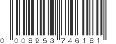 UPC 008953746181