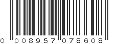 UPC 008957078608