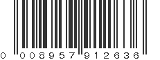 UPC 008957912636