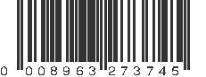 UPC 008963273745