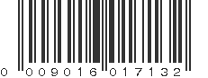 UPC 009016017132