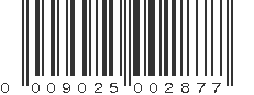 UPC 009025002877