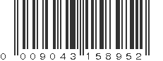 UPC 009043158952