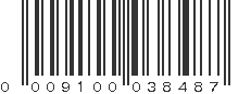 UPC 009100038487