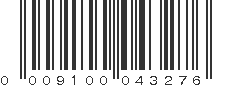 UPC 009100043276