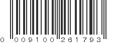 UPC 009100261793