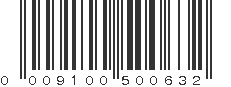 UPC 009100500632