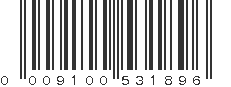 UPC 009100531896