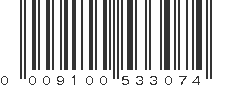 UPC 009100533074