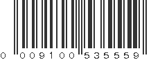 UPC 009100535559