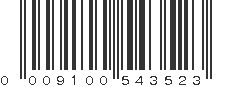 UPC 009100543523