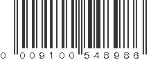 UPC 009100548986