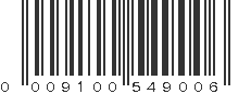 UPC 009100549006