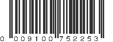 UPC 009100752253