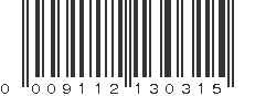 UPC 009112130315