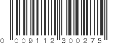 UPC 009112300275