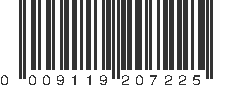 UPC 009119207225