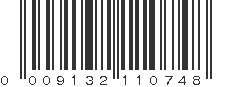 UPC 009132110748