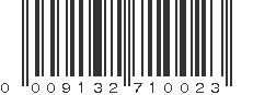 UPC 009132710023