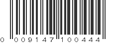 UPC 009147100444