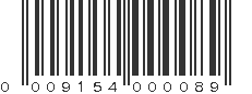 UPC 009154000089