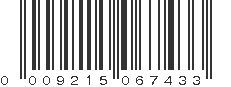 UPC 009215067433