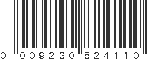 UPC 009230824110