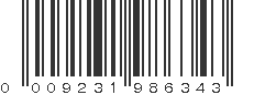 UPC 009231986343