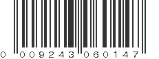 UPC 009243060147