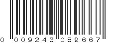 UPC 009243089667